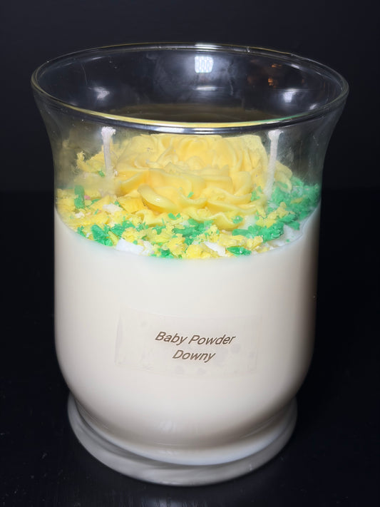 Baby Powder Downy Candle