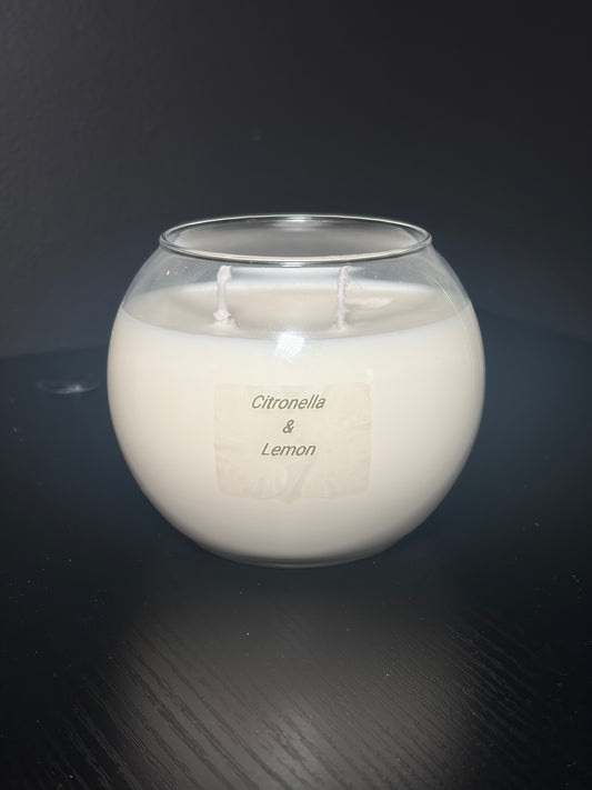 Citronella & Lemon Candle
