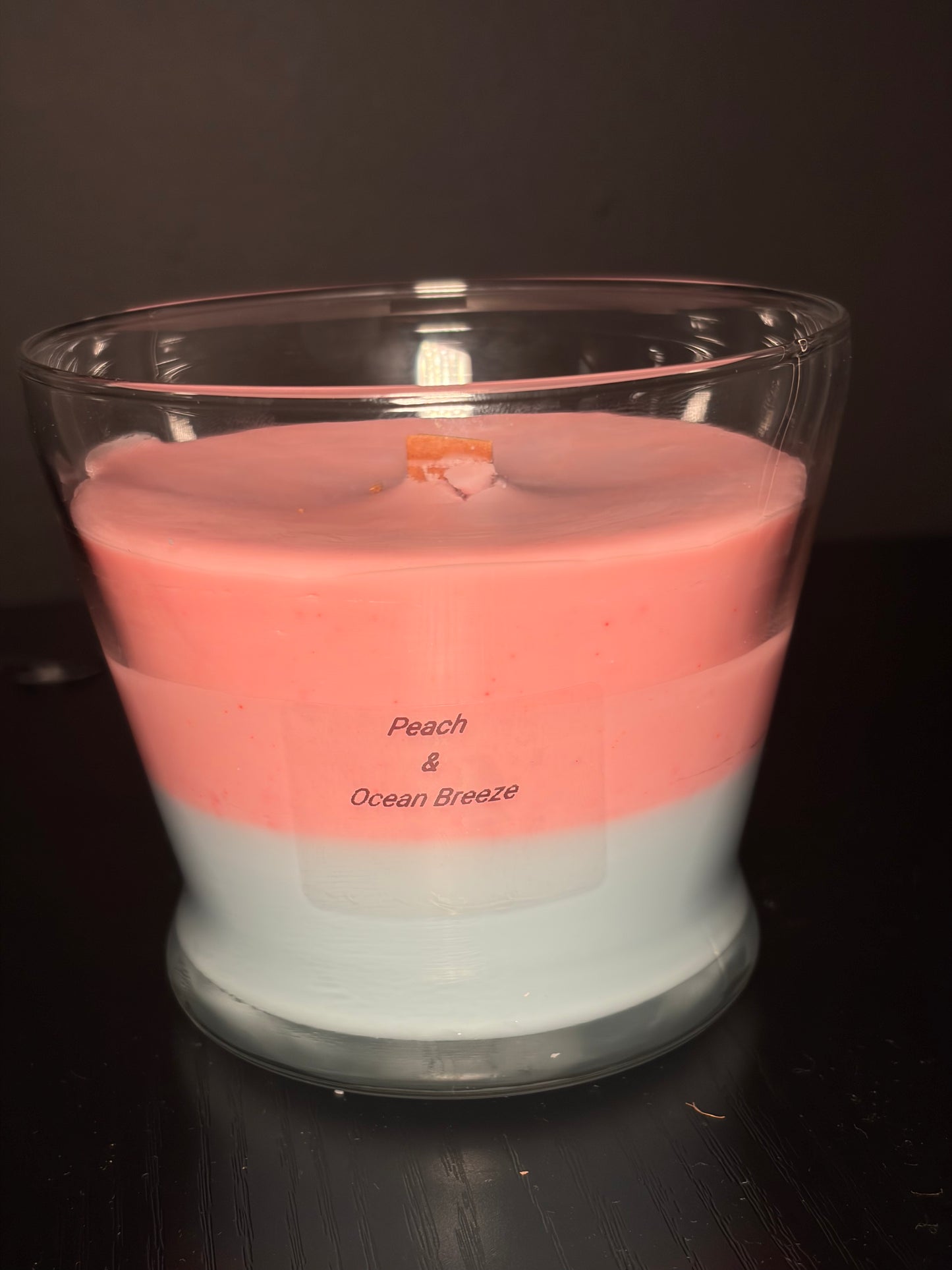 Peach & Ocean Breeze Candle