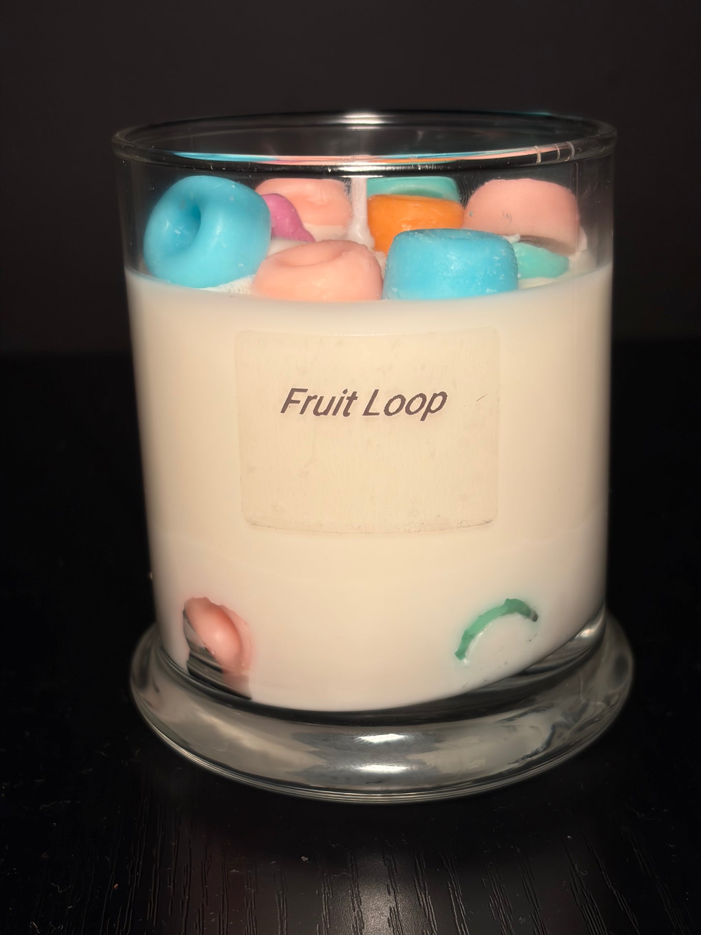 Small Fruit Loop Candle
