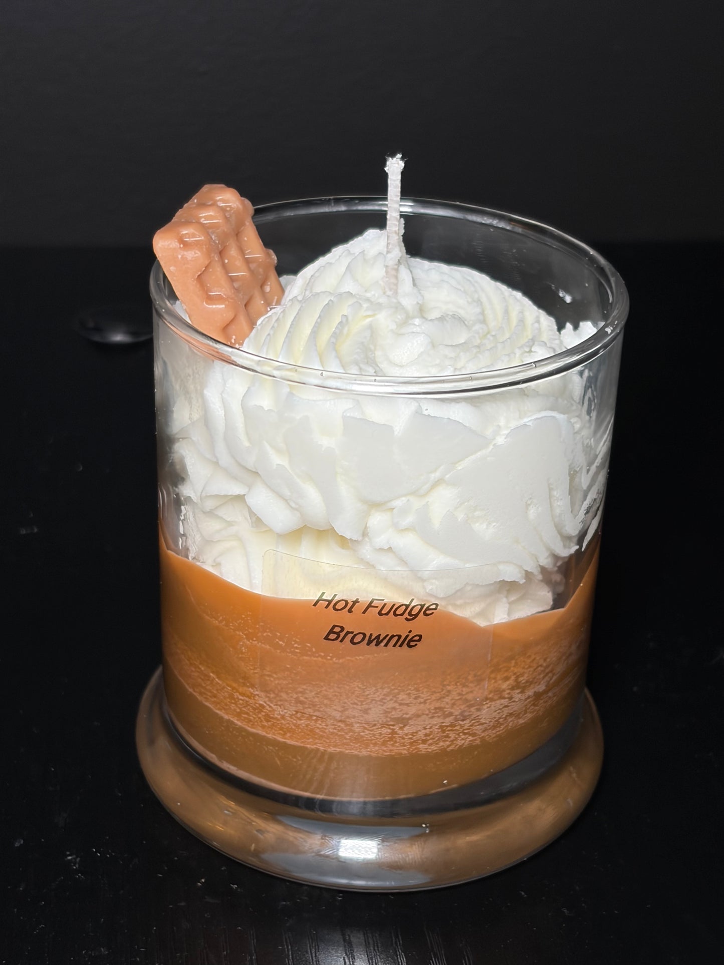 Hot Fudge Brownie Candle