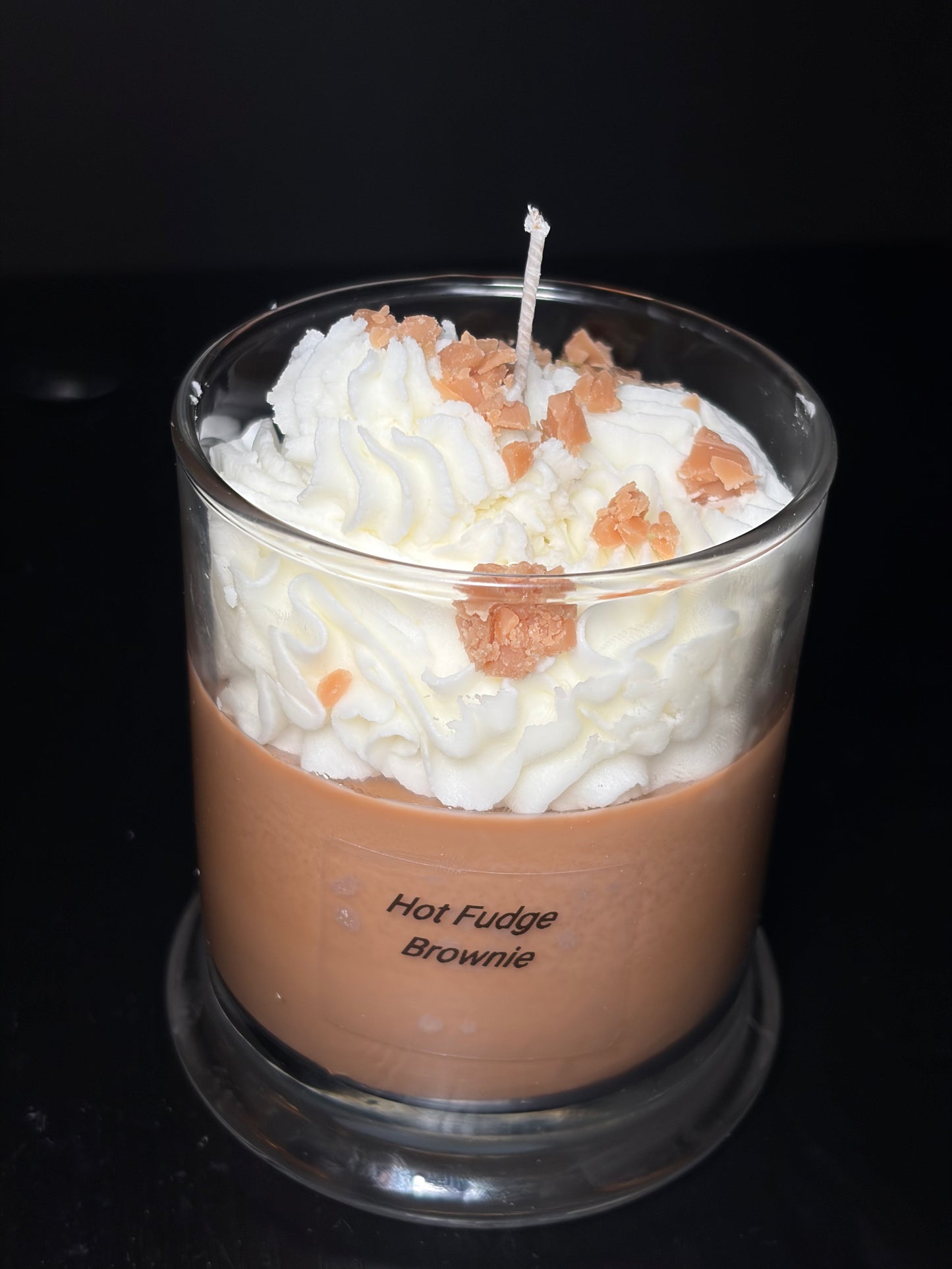 Hot Fudge Brownie Candle