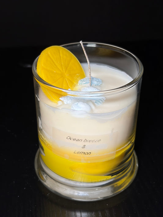 Ocean Breeze & Lemon Candle